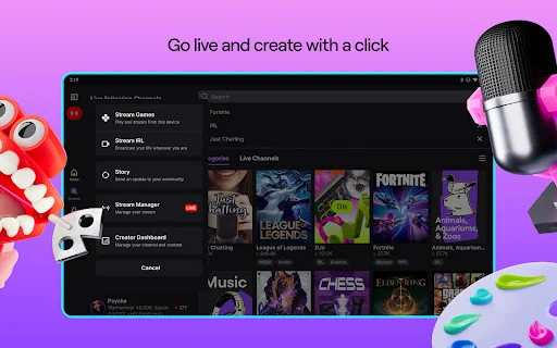 Twitch ডাউনলোড করুন – লাইভ স্ট্রিমিং এবং গেমিং কমিউনিটি - Screenshot 11