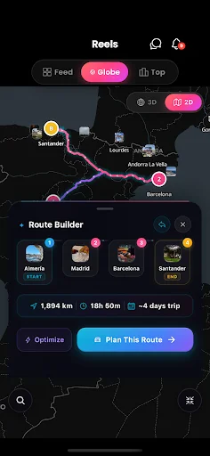 Tourific AI Road Trip Planner ডাউনলোড করুন – সেরা ভ্রমণ পরিকল্পনা - Screenshot 4