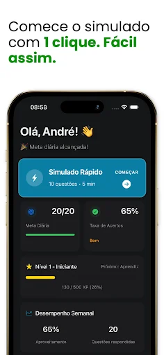 Simulado Detran 2026 ডাউনলোড করুন – ব্রাজিল ড্রাইভিং লাইসেন্স পরীক্ষার প্রস্তুতি - Screenshot 2