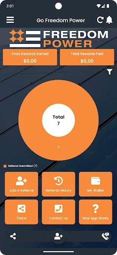 Go Freedom Power ডাউনলোড করুন – রিফার করে পুরস্কার জিতুন - Screenshot 3