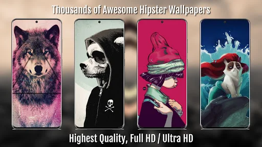Hipster Wallpapers HD/4K ডাউনলোড করুন – সেরা স্টাইলিশ ব্যাকগ্রাউন্ড - Screenshot 1