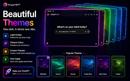 StylerGPT ডাউনলোড করুন – ChatGPT-এর জন্য সেরা থিম ও টুলস - Screenshot 5