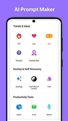 Waitcle: Fortune Prompt ডাউনলোড করুন – সেরা ভাগ্য গণনা অ্যাপ - Screenshot 1