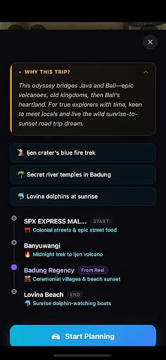 Tourific AI Road Trip Planner ডাউনলোড করুন – সেরা ভ্রমণ পরিকল্পনা - Screenshot 6