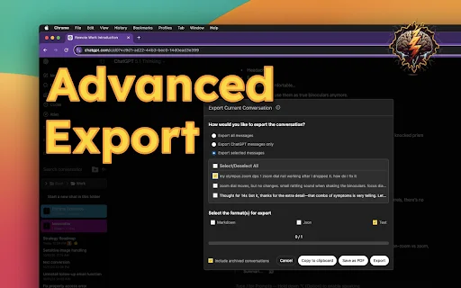 Superpower Chat ডাউনলোড করুন – ChatGPT এর জন্য সেরা টুল - Screenshot 4
