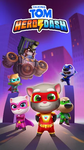 Talking Tom: Hero Dash Run ডাউনলোড করুন – সেরা অ্যাকশন গেম - Screenshot 7