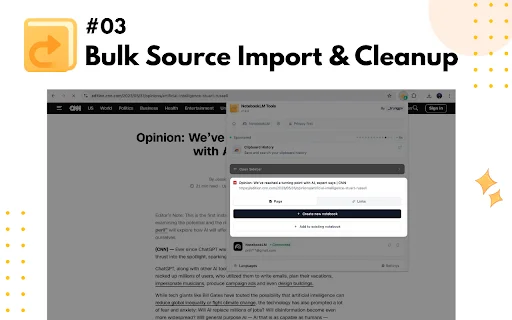 NotebookLM Tools ডাউনলোড করুন – সেরা প্রোডাক্টিভিটি এক্সটেনশন - Screenshot 3