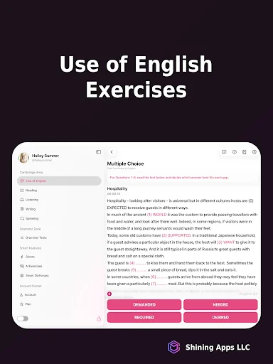 Cambridge English B2 (FCE) ডাউনলোড করুন – ইংরেজি দক্ষতা বাড়ান - Screenshot 15
