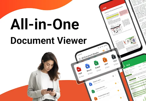 All Document Reader: PDF Editor ডাউনলোড করুন – দ্রুত এবং সহজ ফাইল ম্যানেজার - Screenshot 1