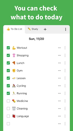 Daily Checklist – Today’s Task ডাউনলোড করুন – সেরা প্রোডাক্টিভিটি অ্যাপ - Screenshot 2