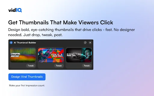 vidIQ Vision for YouTube ডাউনলোড করুন – ইউটিউব চ্যানেল গ্রোথ টুল - Screenshot 3