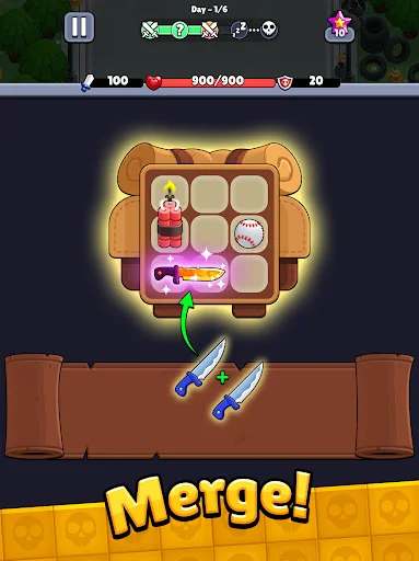 Bagbound Hero – Backpack RPG ডাউনলোড করুন – অফলাইন জম্বি সারভাইভাল গেম - Screenshot 10