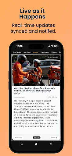 TheReader.AI ডাউনলোড করুন – সেরা শর্ট নিউজ অ্যাপ ফ্রি - Screenshot 3