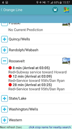 Chicago Bus Tracker ডাউনলোড করুন – CTA বাস ও ট্রেন ট্র্যাকিং - Screenshot 10