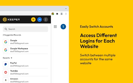 Keeper Password Manager ডাউনলোড করুন – সেরা পাসওয়ার্ড সুরক্ষা - Screenshot 4