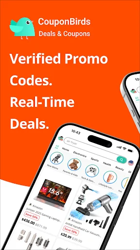 CouponBirds ডাউনলোড করুন – সেরা ডিল এবং কুপন কোড পান - Screenshot 1