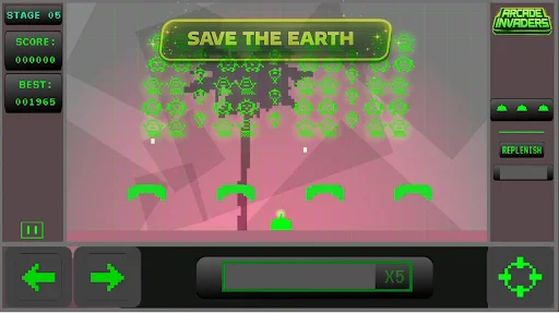 Arcade Invaders From Space ডাউনলোড করুন – সেরা রেট্রো শুটার গেম - Screenshot 2