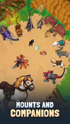 Eternal Hero: Action RPG ডাউনলোড করুন – সেরা ওপেন-ওয়ার্ল্ড হ্যাক অ্যান্ড স্ল্যাশ - Screenshot 4