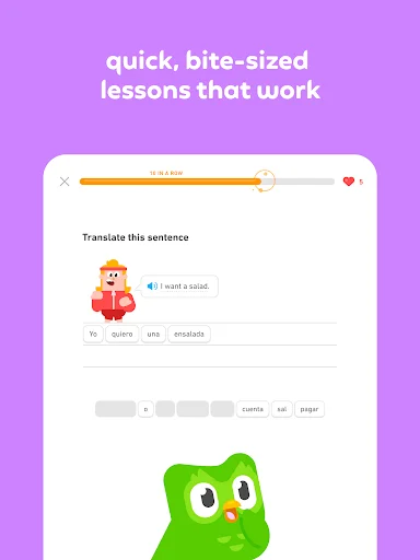 Duolingo ডাউনলোড করুন – ভাষা, গণিত এবং দাবা শিখুন বিনামূল্যে - Screenshot 19