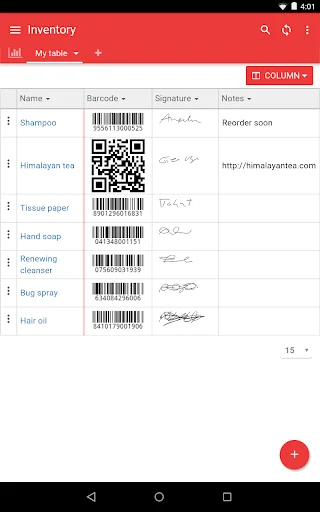 Logmedo Database and Form ডাউনলোড করুন – সেরা ডাটাবেস অ্যাপ - Screenshot 9