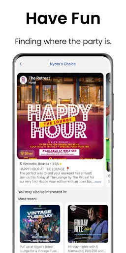 Nyota ডাউনলোড করুন – বন্ধুদের সাথে আড্ডার সেরা জায়গা খুঁজুন - Screenshot 1