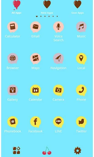 Theme-I Scream for Ice Cream! ডাউনলোড করুন – সেরা কিউট থিম - Screenshot 3