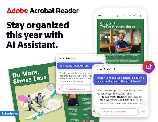 Adobe Acrobat Reader ডাউনলোড করুন – সেরা PDF এডিটর ও রিডার - Screenshot 1