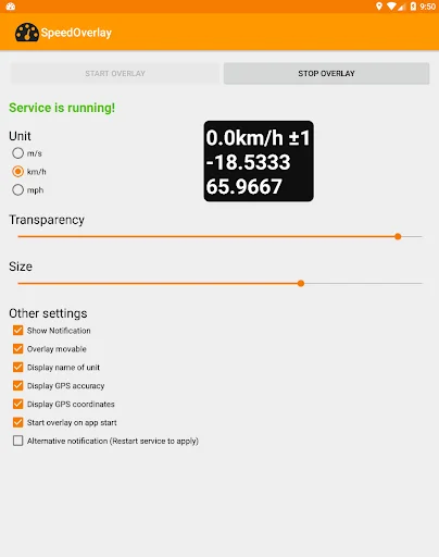 Speed Overlay ডাউনলোড করুন – সেরা জিপিএস স্পিডোমিটার অ্যাপ - Screenshot 10