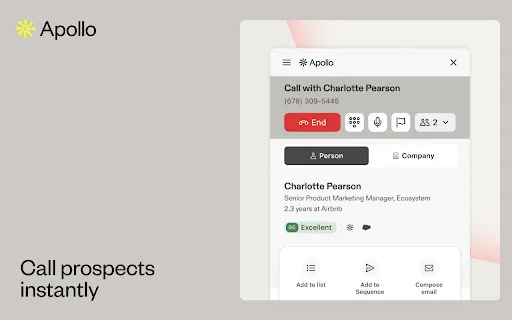 Apollo.io ডাউনলোড করুন – সেরা B2B লিড জেনারেশন ও ইমেইল ফাইন্ডার - Screenshot 3