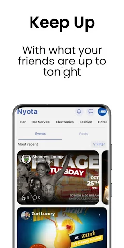 Nyota ডাউনলোড করুন – বন্ধুদের সাথে আড্ডার সেরা জায়গা খুঁজুন - Screenshot 5