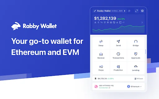 Rabby Wallet ডাউনলোড করুন – সেরা Ethereum ও EVM ক্রিপ্টো ওয়ালেট - Screenshot 1