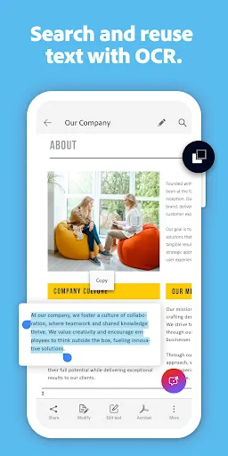 Adobe Scan AI PDF Scanner ডাউনলোড করুন – সেরা ডকুমেন্ট স্ক্যানার - Screenshot 5