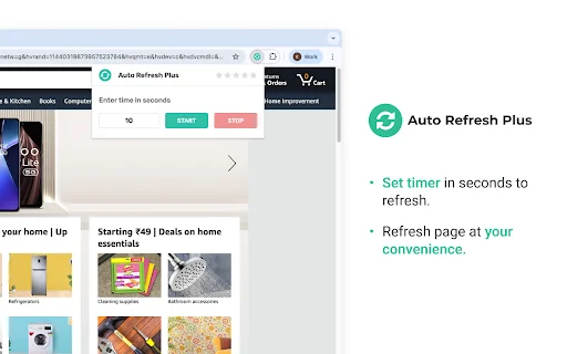 Auto Refresh Plus ডাউনলোড করুন – সেরা অটো রিফ্রেশ এক্সটেনশন - Screenshot 2