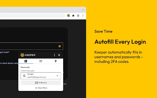 Keeper Password Manager ডাউনলোড করুন – সেরা পাসওয়ার্ড সুরক্ষা - Screenshot 2