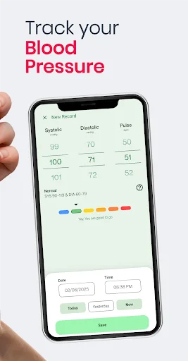 Blood Pressure App: BP Logger ডাউনলোড করুন – উচ্চ রক্তচাপ নিয়ন্ত্রণ করুন - Screenshot 2