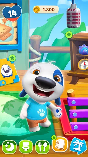 My Talking Hank: Islands ডাউনলোড করুন – সেরা ভার্চুয়াল পেট গেম - Screenshot 17