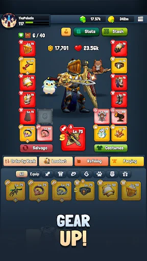 Eternal Hero: Action RPG ডাউনলোড করুন – সেরা ওপেন-ওয়ার্ল্ড হ্যাক অ্যান্ড স্ল্যাশ - Screenshot 7