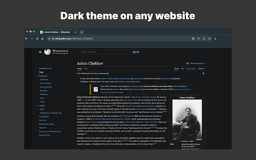 Dark Mode Google Docs ডাউনলোড করুন – সেরা ডার্ক থিম এক্সটেনশন - Screenshot 2