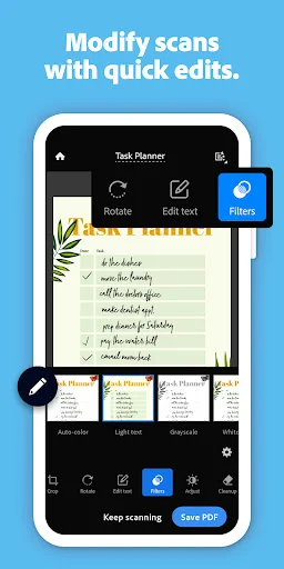 Adobe Scan AI PDF Scanner ডাউনলোড করুন – সেরা ডকুমেন্ট স্ক্যানার - Screenshot 4