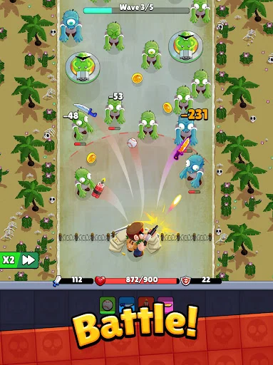 Bagbound Hero – Backpack RPG ডাউনলোড করুন – অফলাইন জম্বি সারভাইভাল গেম - Screenshot 11