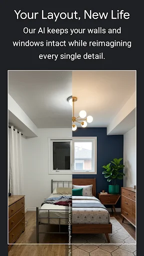 AI Home Decorator ডাউনলোড করুন – এআই দিয়ে ঘর সাজান - Screenshot 1