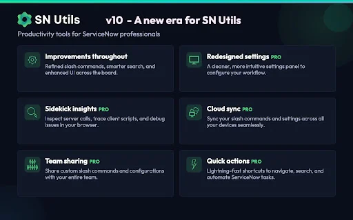SN Utils ডাউনলোড করুন – ServiceNow ডেভেলপারদের জন্য সেরা টুল - Screenshot 5