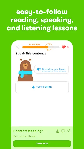Duolingo ডাউনলোড করুন – ভাষা, গণিত এবং দাবা শিখুন বিনামূল্যে - Screenshot 5
