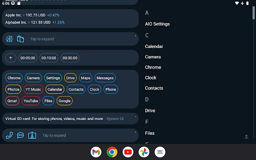 AIO Launcher ডাউনলোড করুন – সেরা কাস্টমাইজযোগ্য হোম স্ক্রিন - Screenshot 14