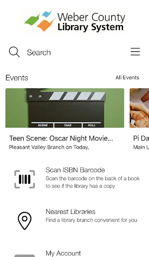 Weber County Library অ্যাপ ডাউনলোড করুন – অ্যান্ড্রয়েডে বই পড়ার সুবিধা - Screenshot 1