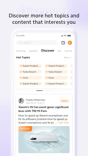 Xiaomi Community ডাউনলোড করুন – শাওমি ফ্যানদের জন্য সেরা অ্যাপ - Screenshot 2