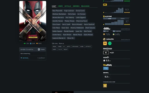 Letterboxd Extras ডাউনলোড করুন – মুভির রেটিং ও তথ্য দেখুন - Screenshot 7