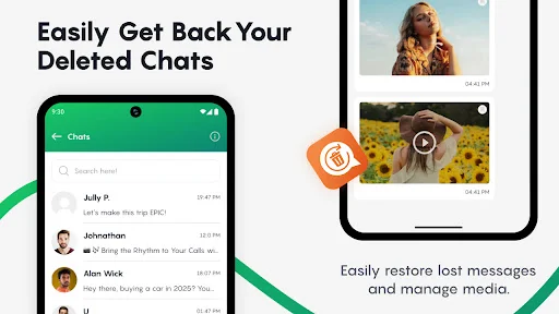 Recover Deleted Messages অ্যাপ ডাউনলোড করুন – সেরা রিকভারি টুল - Screenshot 5