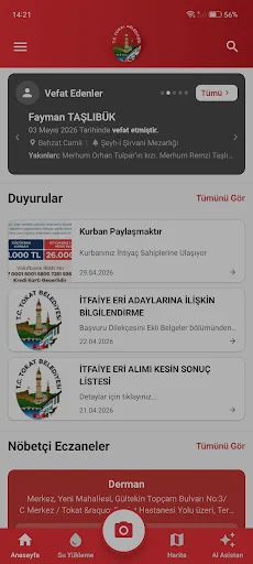 Tokat Belediyesi অ্যাপ ডাউনলোড করুন – মিউনিসিপ্যাল পরিষেবা এখন হাতের মুঠোয় - Screenshot 2