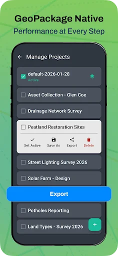 Mapit GIS Professional ডাউনলোড করুন – দূরত্ব ও এলাকা পরিমাপ - Screenshot 3